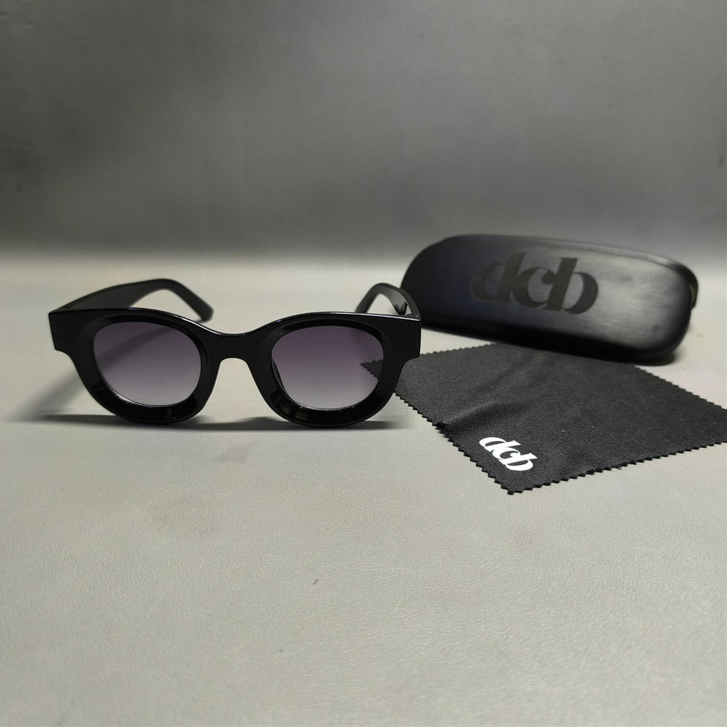 DCB RETRO ROUND VINTAGE SUNGLASSES